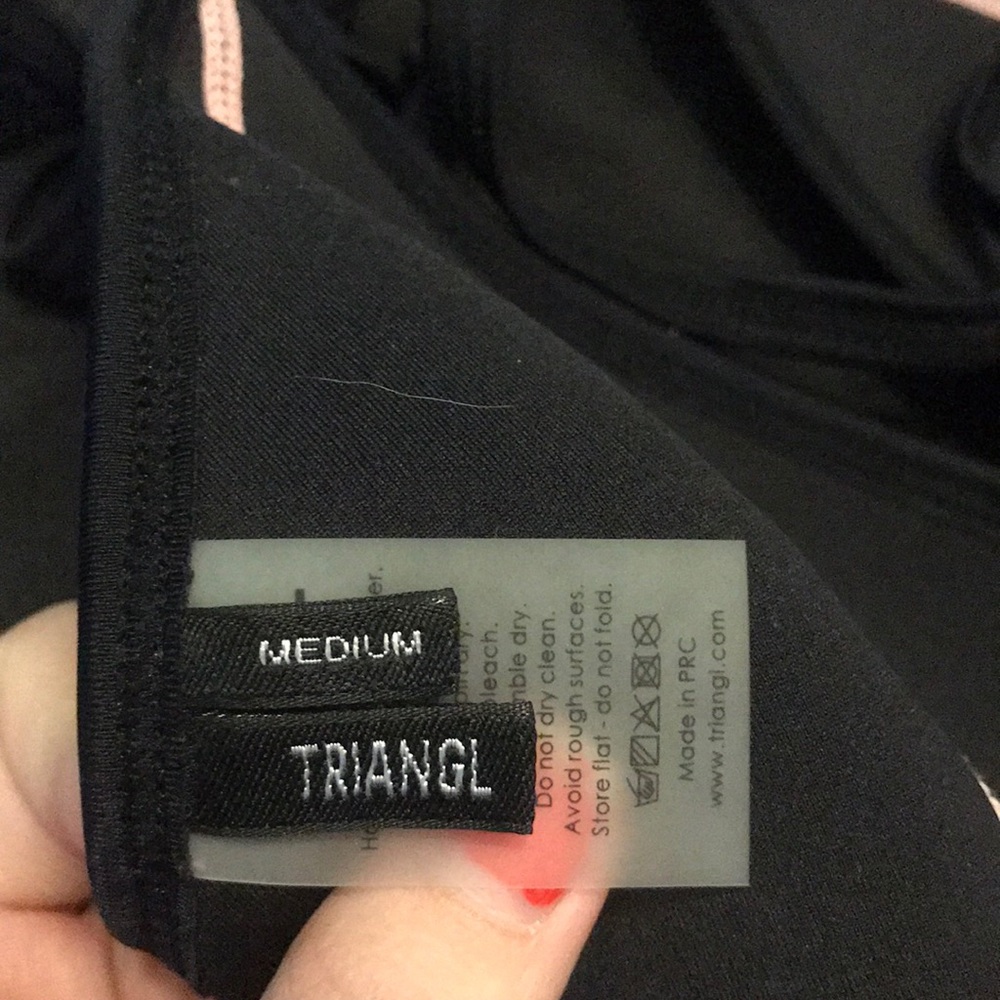 Triangl bathing suit pink - Picture 6 of 8
